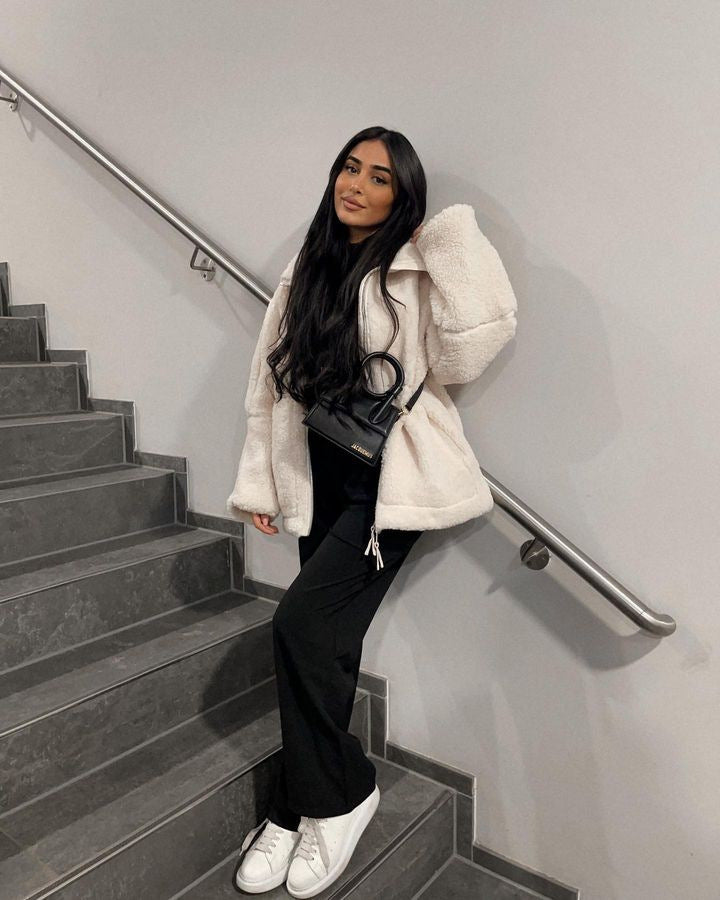 Oversize Teddyjacket