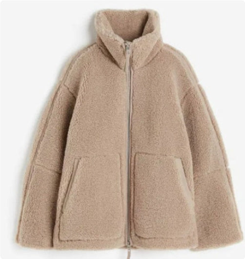 Oversize Teddyjacket