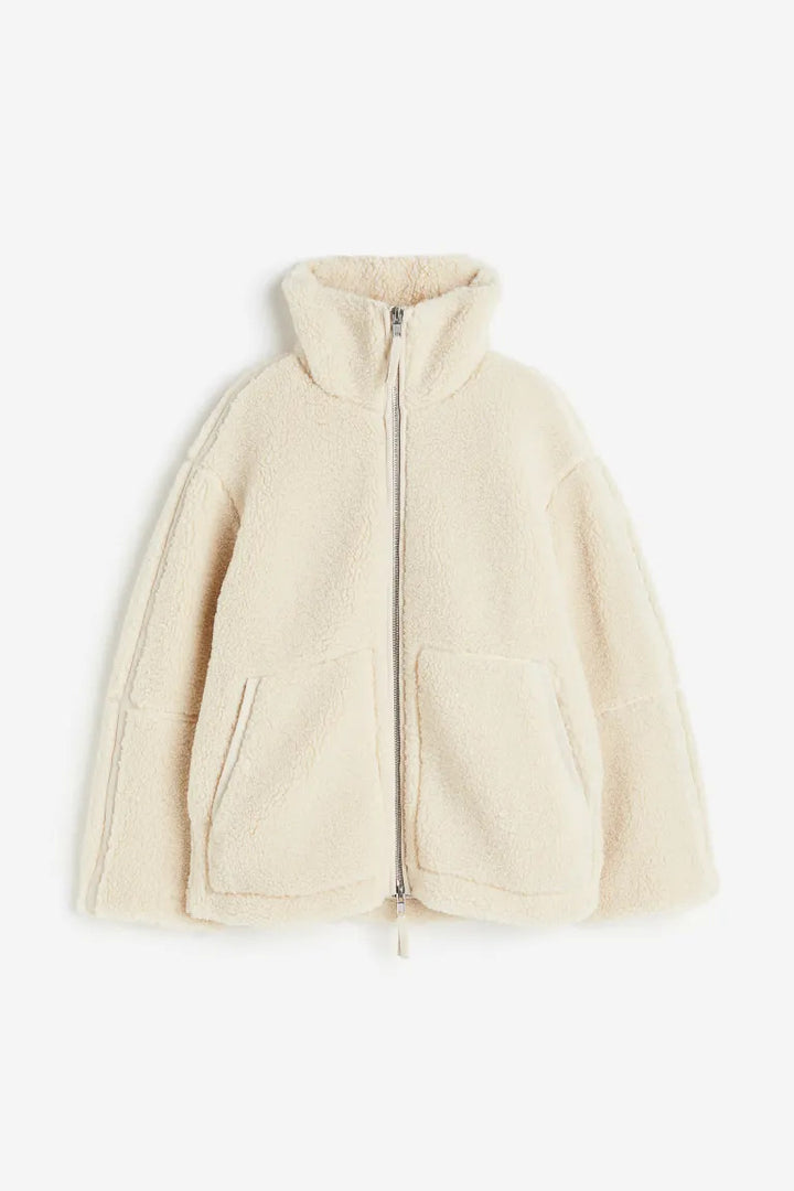 Oversize Teddyjacket